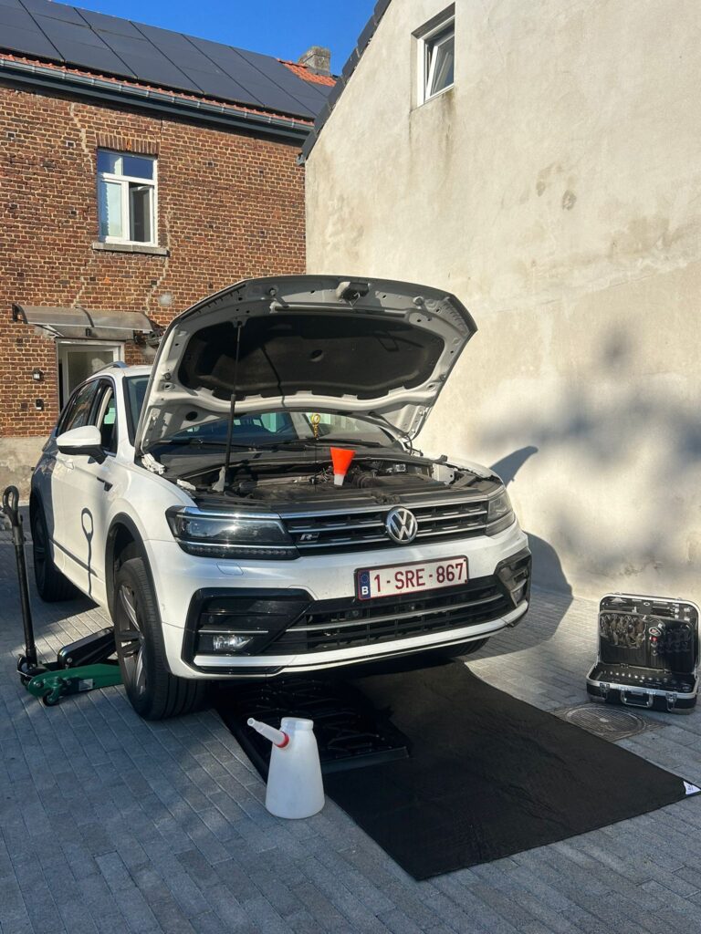 Mobiele auto onderhoud aan huis